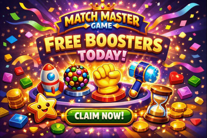 Match Masters Free Boosters Methods